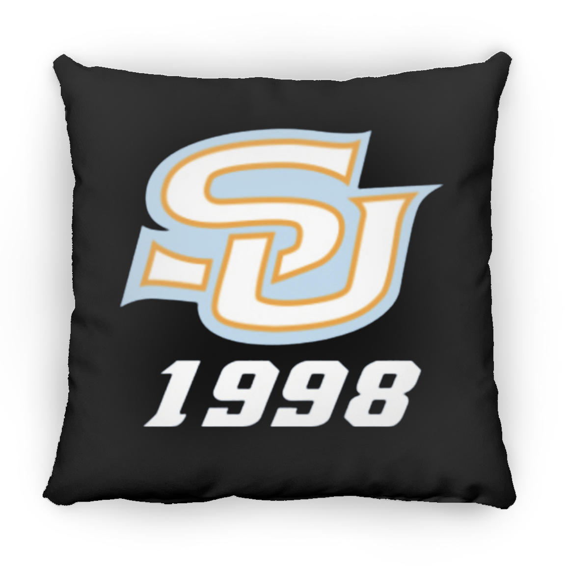SU Alum 1998 ZP14 Small Square Pillow