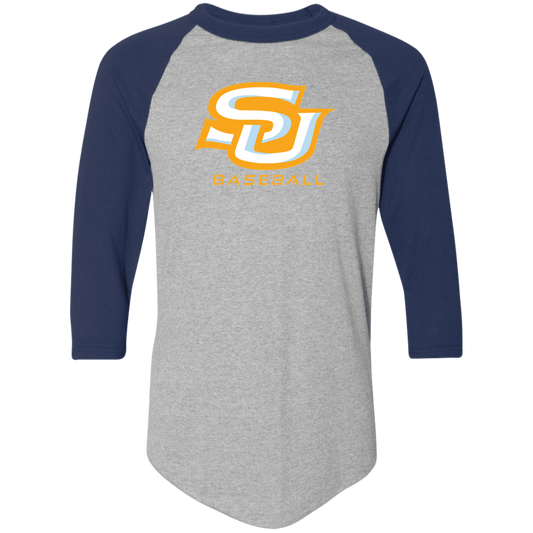 SU Baseball 4420 Colorblock Raglan Jersey