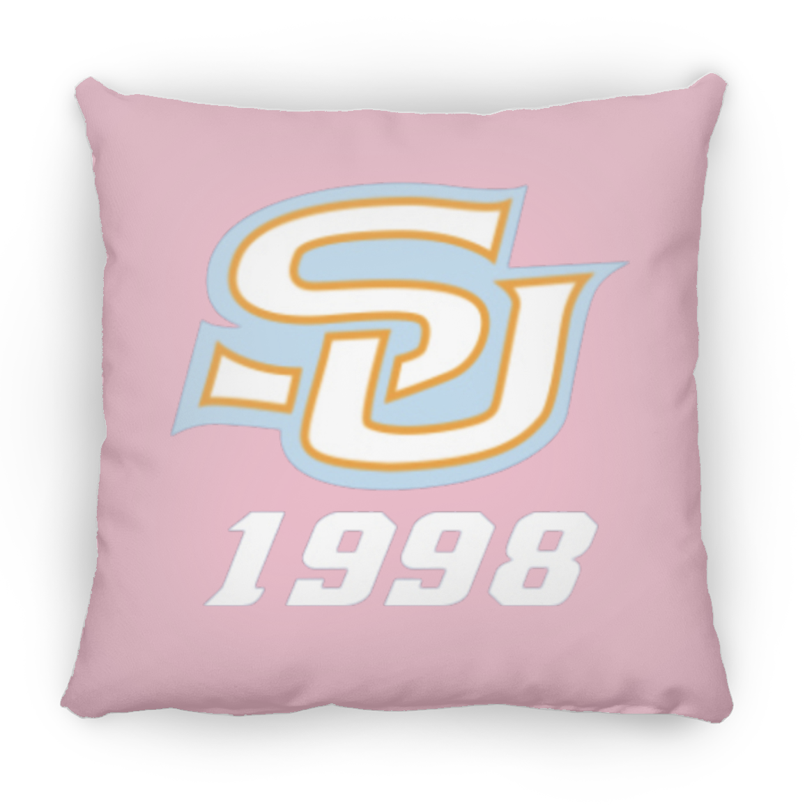 SU Alum 1998 ZP14 Small Square Pillow