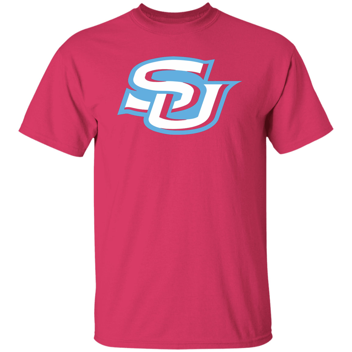 SU white/blue Logo G500 5.3 oz. T-Shirt