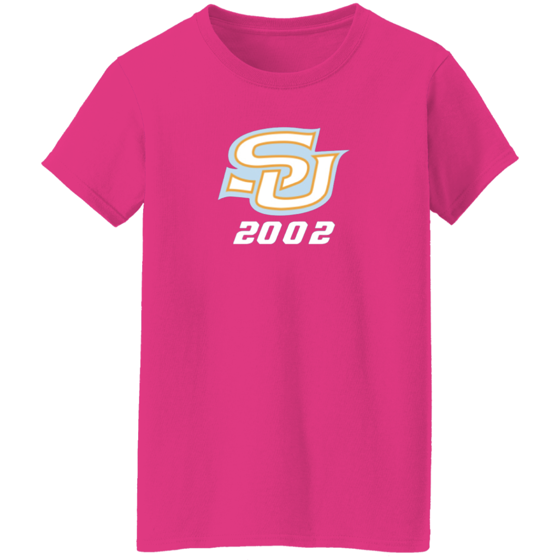 SU c/o 2002 G500L Ladies' 5.3 oz. T-Shirt