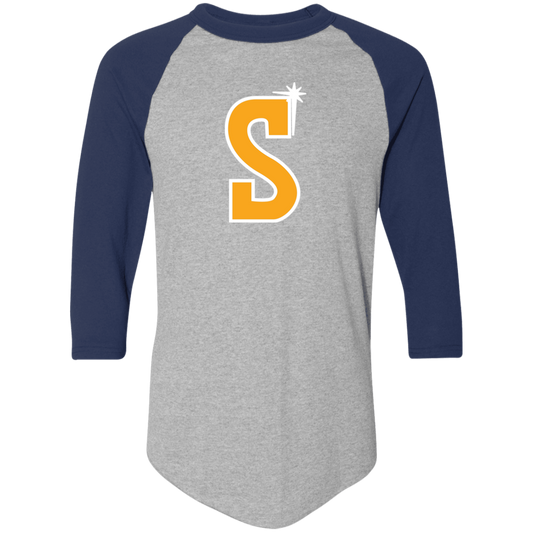 "S" 4420 Colorblock Raglan Jersey