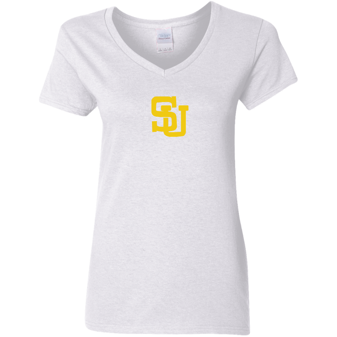 SU 1987 Edition G500VL Ladies' 5.3 oz. V-Neck T-Shirt
