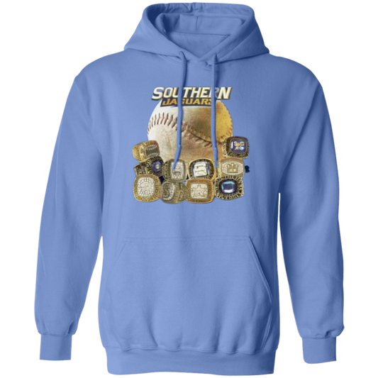 SU Baseball SWAC (Southern Wins Another Championship)  Rings G185 Pullover Hoodie