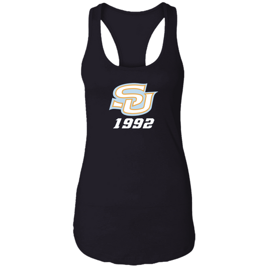 SU c/o 1992 NL1533 Ladies Ideal Racerback Tank