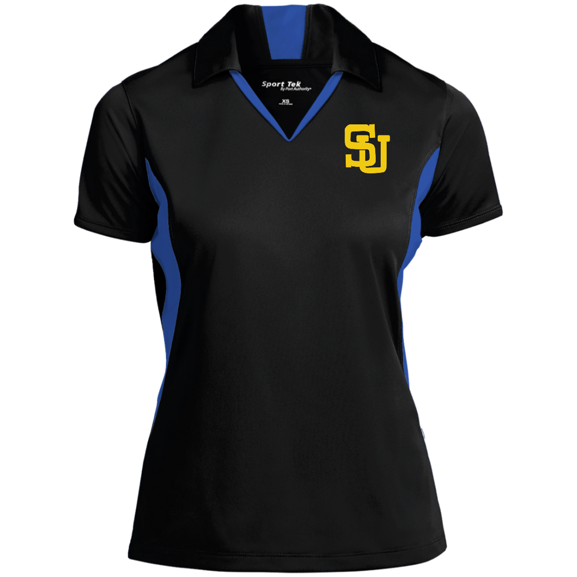 SU Baseball 1987 Edition LST655 Ladies' Colorblock Performance Polo